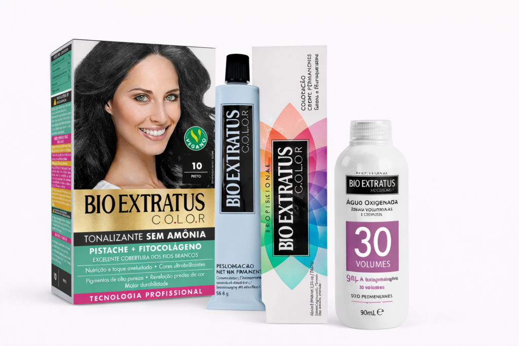 Bio Extratus Color — tonalizante nutritivo para fios brancos ressecados