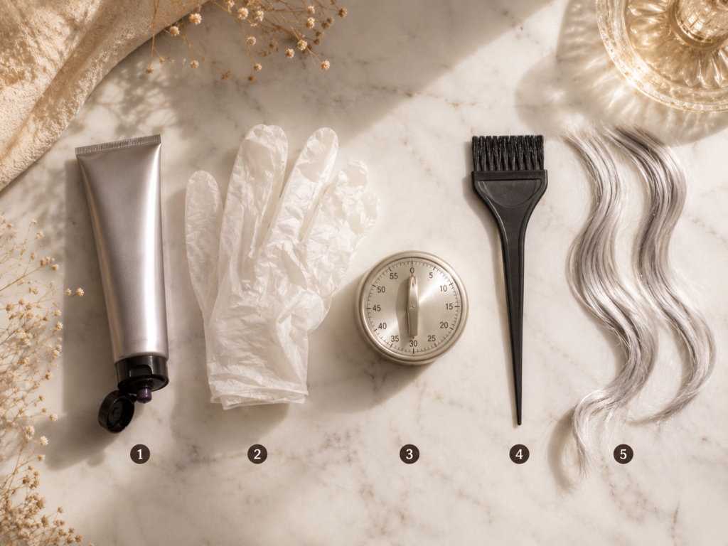 Como aplicar tonalizante corretamente no cabelo branco e grisalho
