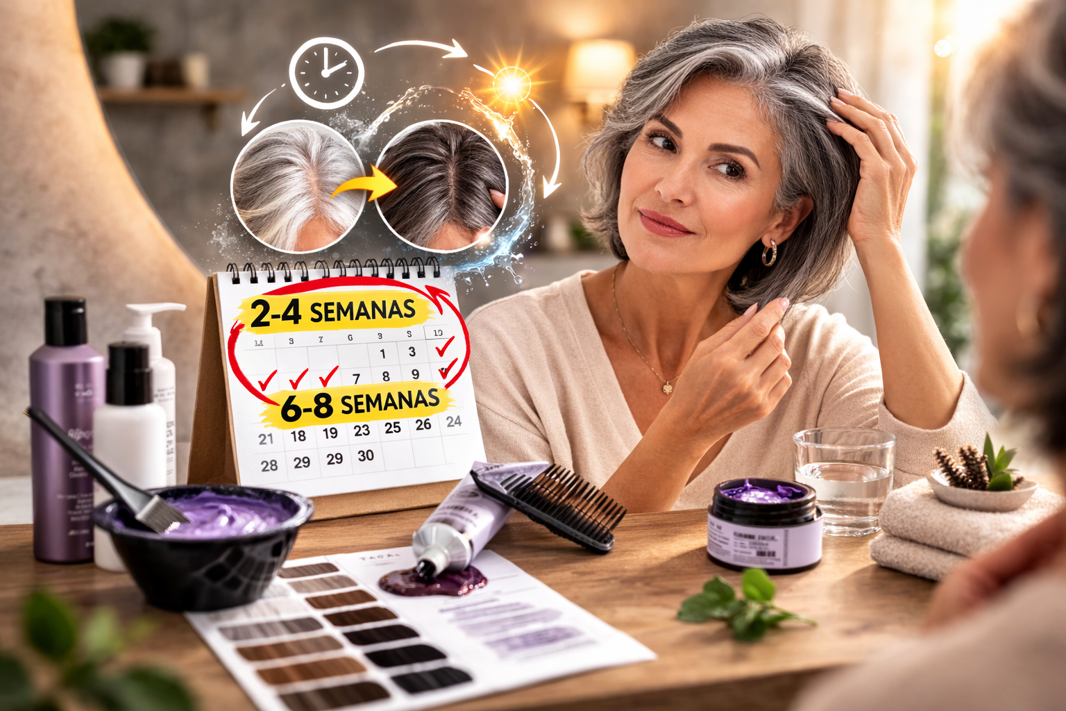 Quanto dura tonalizante no cabelo branco? A verdade que ninguém conta