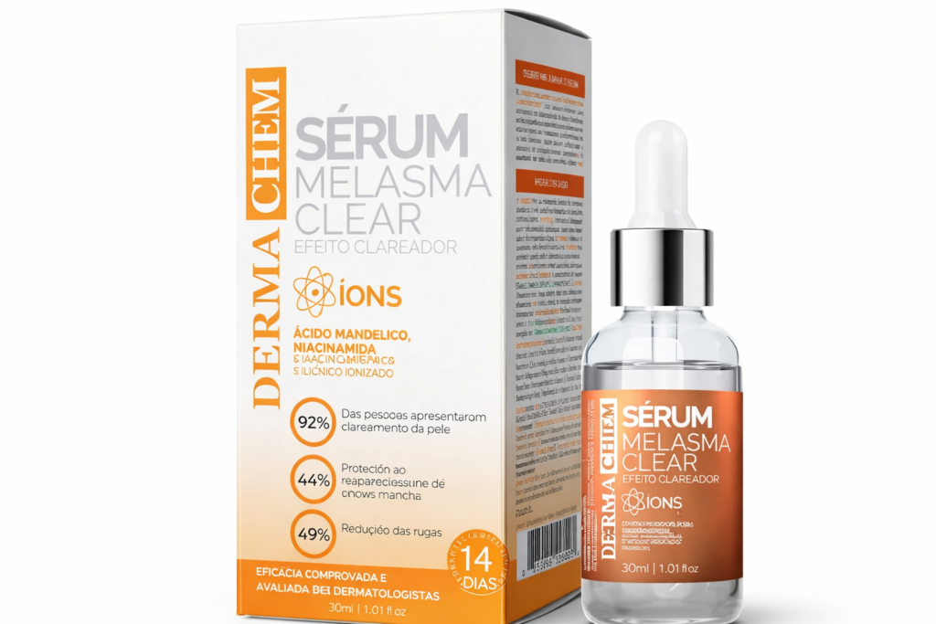 Dermachem Melasma Clear — clareador acessível para manchas leves