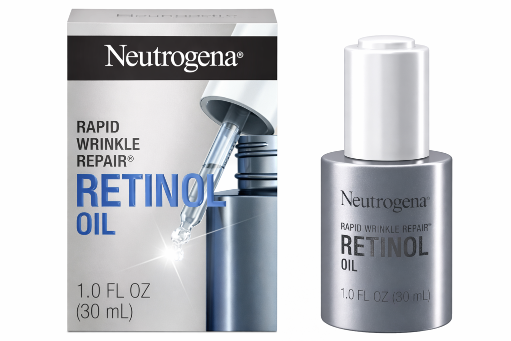 Neutrogena Rapid Wrinkle Repair com Retinol — creme intensivo para rugas profundas