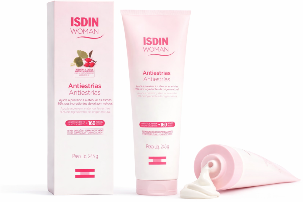 ISDIN Woman Antiestrias — creme para elasticidade e firmeza da pele corporal