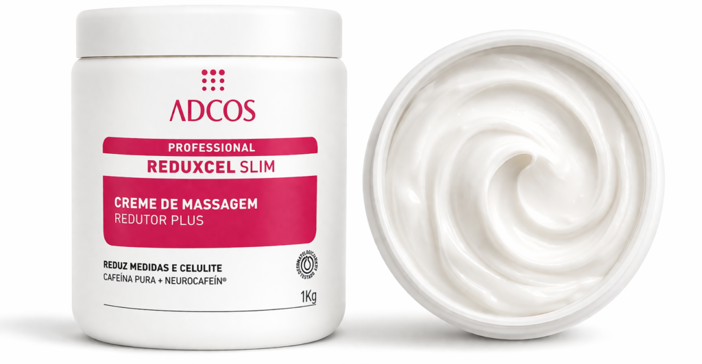 Adcos Reduxcel Plus — creme firmador e anticelulite para tratamento intensivo corporal