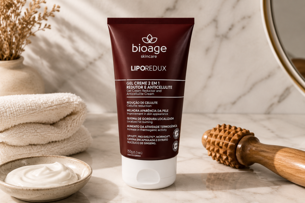 Bioage Lipo Redux Cell Dys — creme anticelulite intensivo para pele madura