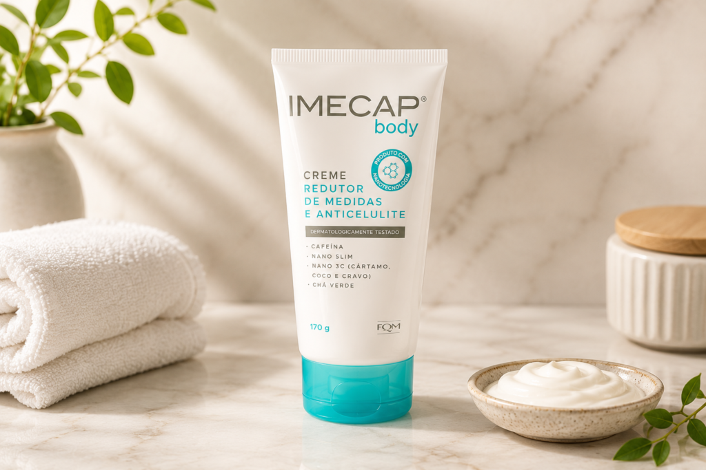 Imecap Body Anticelulite — creme termogênico para celulite com gordura localizada