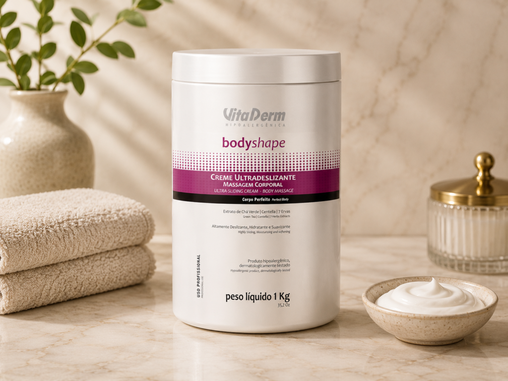 Vitaderm Body Shape Redutor — creme anticelulite de alto rendimento
