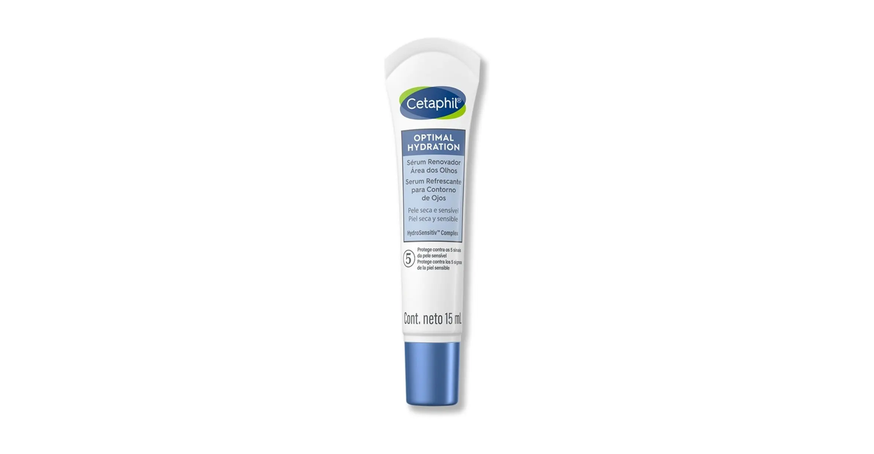 Cetaphil Optimal Hydration Gel-Creme para Olhos — creme para área dos olhos na pele madura
