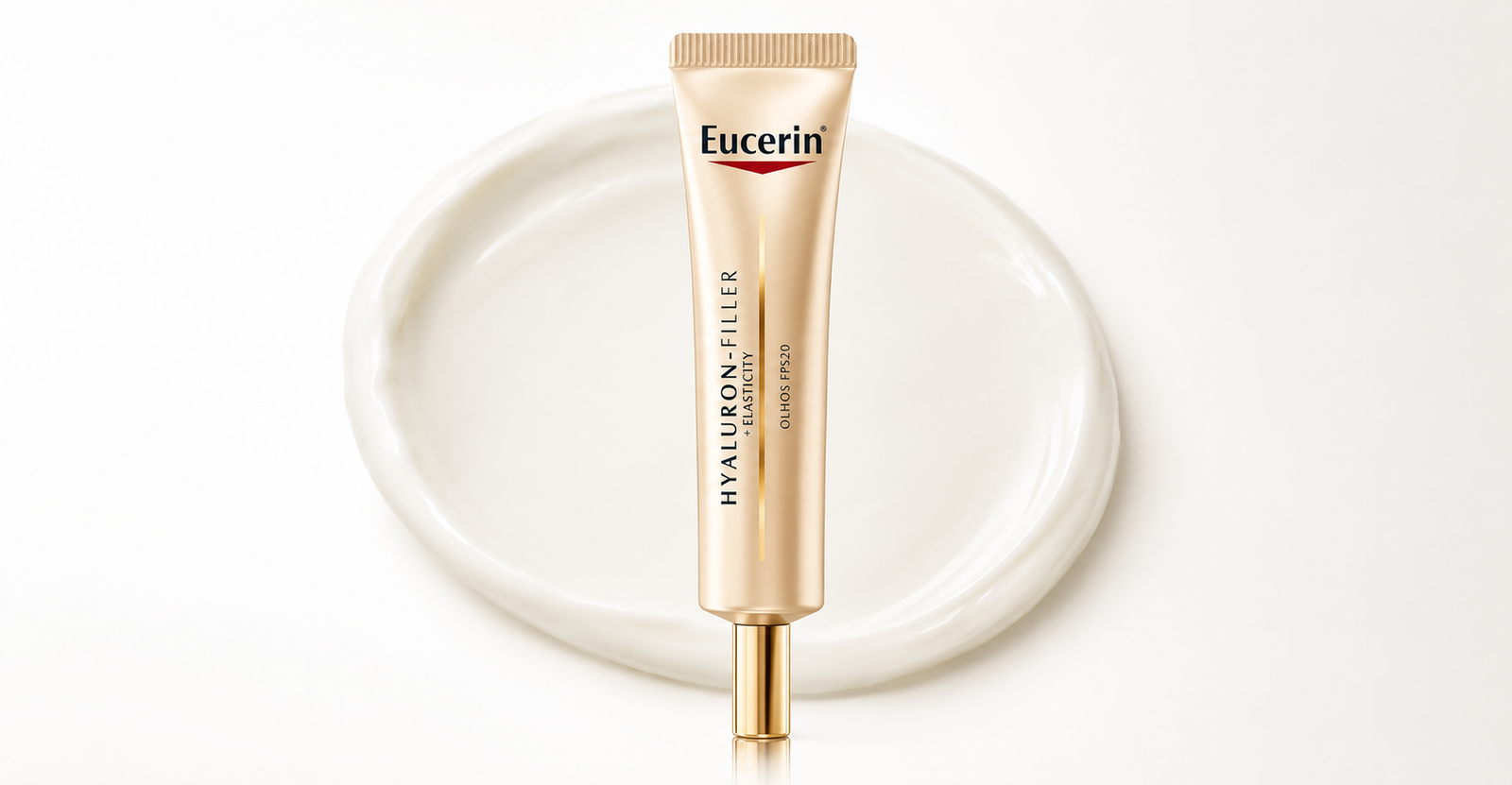 Eucerin Hyaluron-Filler + Elasticity Eye Cream — creme para área dos olhos na pele madura