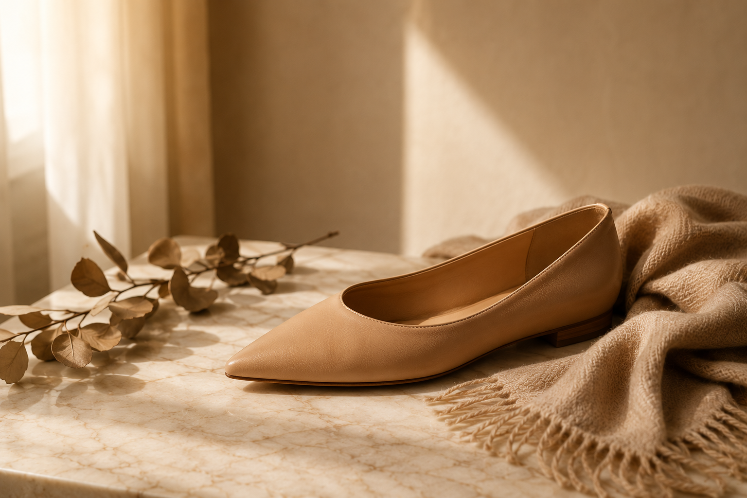 Sapatilha de Bico Fino: o Sapato que Substitui o Salto com Elegância