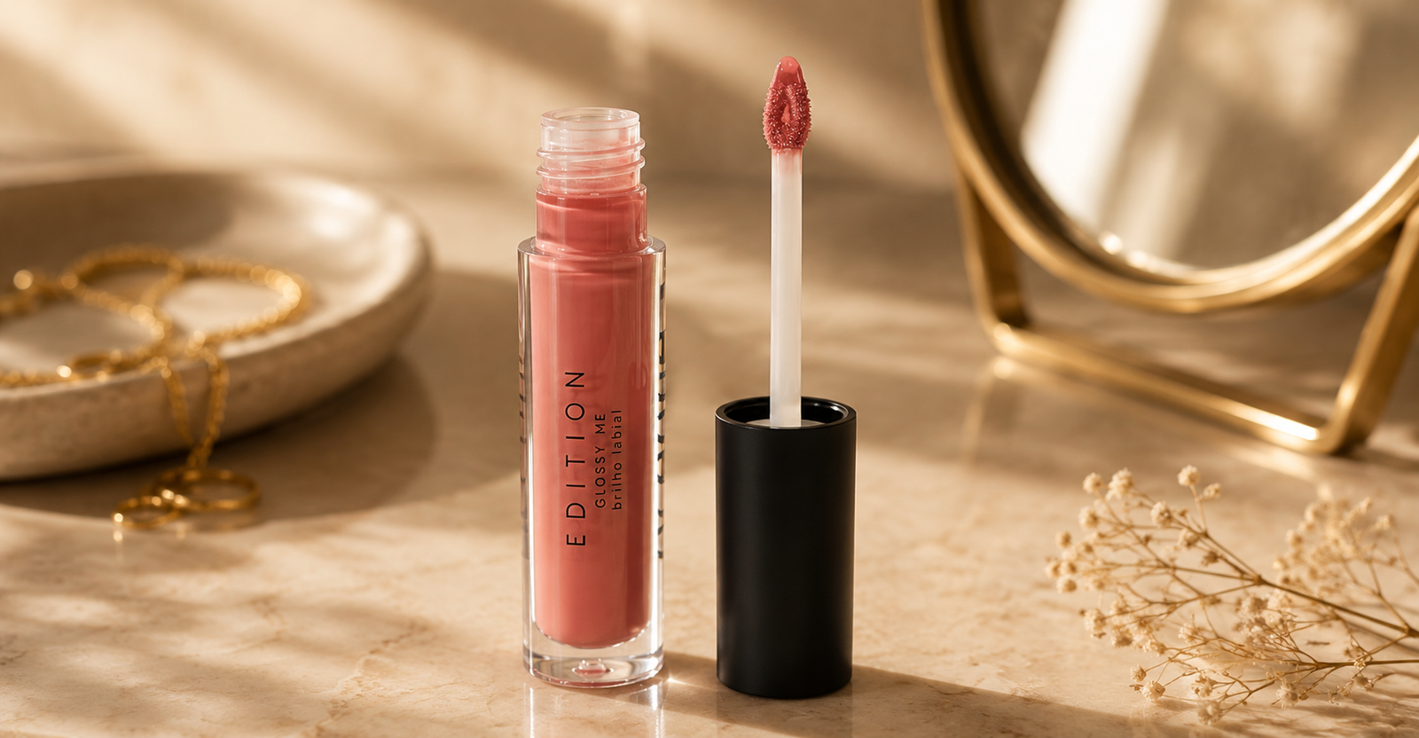 Océane The Lipstick Edition Glossy — batom com efeito espelhado
