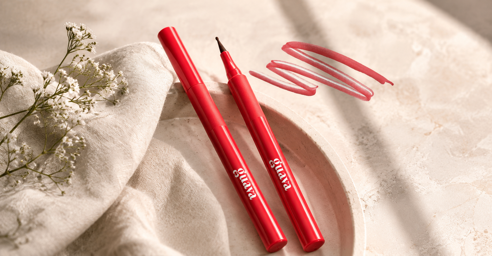 Guava Caneta Lip Tint — batom que não resseca os lábios em formato caneta