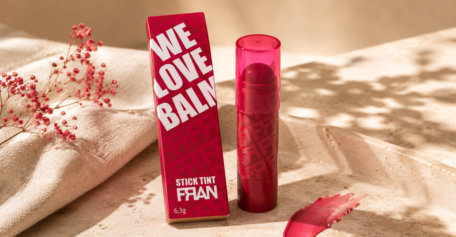 FRAN by Franciny Ehlke Stick Tint Balm — lip tint em stick multiuso