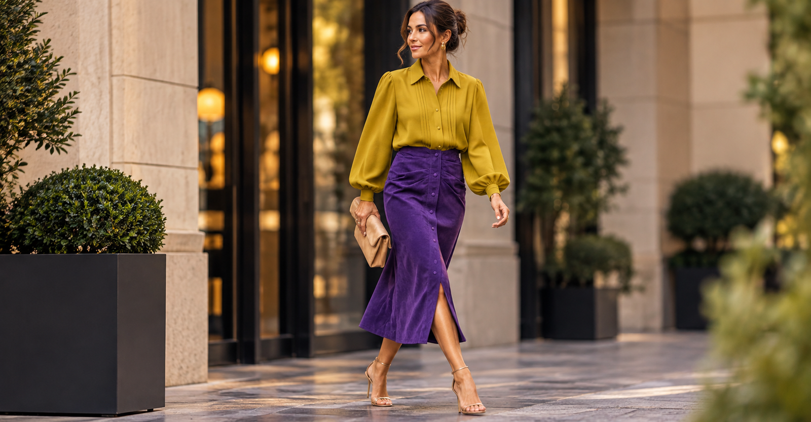 Color Block Voltou: Como Usar a Tendência de Cores Fortes Depois dos 40
