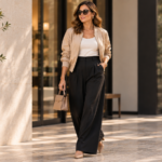 Looks com calça pantalona: 6 ideias do social ao casual