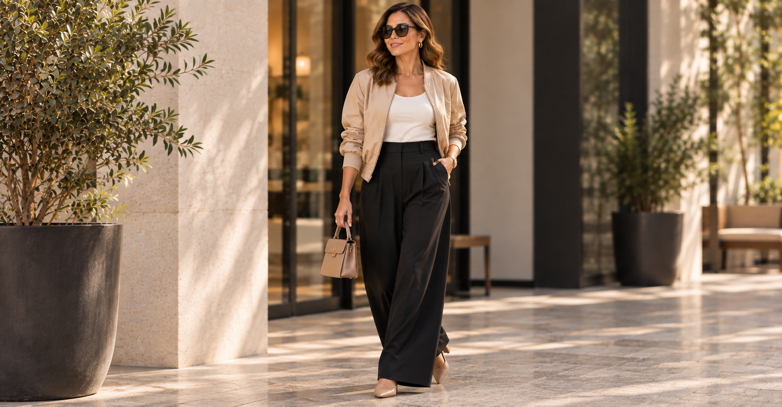 Looks com calça pantalona: 6 ideias do social ao casual